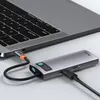 Baseus Metal Gleam 6in1 Hub, USB-C zu 3x USB 3.0 + HDMI + Produktbild-Vorschau 22