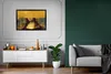 MuchoWow® Gerahmtes Poster Mona Lisa - Gold - Da Vinci Produktbild-Vorschau 6