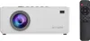 A white projector and a black remote control are shown on a white background. Náhľad obrázku produktu