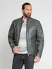 Maze Lederjacke Rocha Herren grey L Produktbild-Vorschau 2