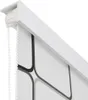 vidaXL Tenda a rullo per doccia 160x240 cm motivo quadrato Anteprima dell’immagine prodotto 12