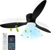 Jayseuw ventilateur de plafond LED plafonnier ventilateur Voir les images du produit 9