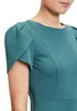 Vera Mont Damen Cocktailkleid Kurzarm Dark Emerald,36 Produktbild-Vorschau 6