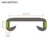 QUEST Corrimano fluorescente, corrimano per scale in PVC Anteprima dell’immagine prodotto 5