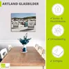 ARTland Glasbild Ein Tag am Meer Größe: 80x60 cm Produktbild-Vorschau 3