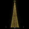 vidaXL Choinka LED z kolcami 1534 LED ciepła biel 500 cm Podgląd zdjęcia produktu 2