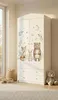 Kinderschrank Weiß 88x187 cm Kleiderschrank Kinder 2 Türen Produktbild-Vorschau 2