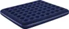 A dark blue inflatable mattress with a honeycomb pattern on a white background. Náhled obrázku produktu