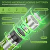 An exploded view diagram of a rechargeable AA battery, highlighting its safety features and internal components. Produktbild-Vorschau