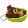 Nici Porte-clés Sleeping Pets - Chien brun foncé Voir les images du produit 2