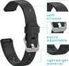 imoshion Bracelet en silicone pour Fitbit Luxe - Noir Voir les images du produit 2