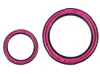 Flamingo Hundespielzeug Ring Schaumstoff rosa/schwarz, Produktbild-Vorschau 4