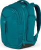 A teal backpack is shown from a side angle against a white background. Podgląd zdjęcia produktu