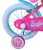 Barbie Kinderfahrrad Mädchen 14 Zoll Rosa Zwei Handbremsen Produktbild-Vorschau 3
