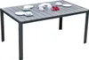 Zahradní stůl Olivia 305205, hliník, obdélníkový, 150 x 90 Náhled obrázku produktu 1