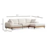 Hanah Home, Eti Oak Right - White, Ecksofa, BUCHENHOLZ / Produktbild-Vorschau 10
