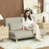 HOMCOM Schlafsofa Sofa mit Schlaffunktion 130 x 190 cm Produktbild-Vorschau 2
