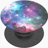 A PopSocket grip with a blue nebula design is shown against a white background. Náhled obrázku produktu