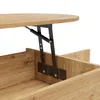 Table basse Merax réglable en hauteur avec portes Voir les images du produit 9