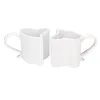 2 mugs en forme de coeur pour les amoureux Daklos Voir les images du produit 1