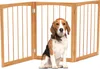 COSTWAY Barrière de sécurité pour chiens en 3 parties, Voir les images du produit 1