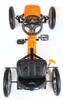 Detský šliapací gokart Baby Mix Buggy, biely Náhľad obrázku produktu 4