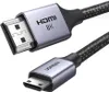 Ugreen Mini HDMI zu HDMI Kabel 8K 2m Grau Produktbild-Vorschau 1