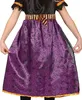 Hexen Kostüm Griselda Spinnenbein für Kinder 3-12 Jahre lila Halloween Hexenkleid Fasching Karneval Mottoparty Kindergeburtstag Kinderfasching Produktbild-Vorschau