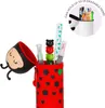 Legami Kawaii 2-in-1 Silicone Pencil Case Ladybug Get Anteprima dell’immagine prodotto 3