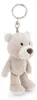 NICI Schlüsselanhänger Bär Finni 10cm - beige - Produktbild-Vorschau 1