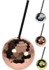 24x gobelet boule avec paille Drink Party Silvester Party Voir les images du produit 3