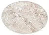 Tapiso Teppich CRYSTAL Rund Creme Wohnzimmer Schlafzimmer Produktbild-Vorschau 8