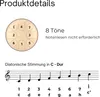 Sonodrum Zungentrommel: C - Dur in Blau - 20 cm mit 8 Produktbild-Vorschau 3