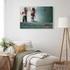 Italienischer Leinwand Leinwandbild - Modern Playground Produktbild-Vorschau 4