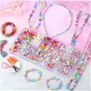 Kruzzel Perlen Set – Großes Schmuck Bastelset für Armbänder Produktbild-Vorschau 2