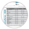 Rainbow Wandkalender / Wandplaner 2028 (gerollt) DIN A0 Produktbild-Vorschau 4