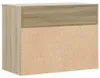 vidaXL Lavice na boty Sonoma dub 60x30x45 cm výrobek z Náhled obrázku produktu 4