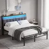 VASAGLE Bettgestell 140 x 200 cm mit Stauraum, Produktbild-Vorschau 2