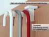 4x Fensterhaken klemmbar mit Distanzhalter, weiß, Produktbild-Vorschau 10