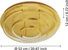 Eglo 98488 POZONDON LED stropní svítidlo 22,5W Ø520mm zlatá Náhled obrázku produktu 3