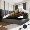 Flieks Polsterbett 160x200cm mit Ladefunktion, Stauraumbett Produktbild-Vorschau 1