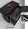 Servante d'atelier 5 tiroirs - noir Voir les images du produit 5