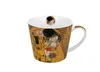 DUO ART GALLERY Becher 610 ml THE KISS New Bone China Produktbild-Vorschau 2