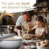BIELMEIER Gusseisen Brottopf Keramik 28 cm grau CLEAN Produktbild-Vorschau 5