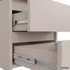 Nachttisch CL2 Kaschmir 40 cm 2 Schubladen Front Kaschmir Produktbild-Vorschau 4