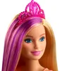 Panenka Barbie Dreamtopia princezna (blond a fialové vlasy) Náhled obrázku produktu 3