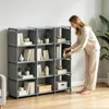 Verdego Bücherregal, Regalschrank 4 Ebenen 12 Produktbild-Vorschau 8