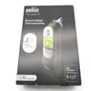 The image shows the retail packaging of a Braun ThermoScan 7 ear thermometer. Produktbild-Vorschau