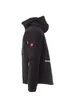 Payper  Creek Pad Soft-Shell Jacke Wattiert Schwarz/Schwarz Produktbild-Vorschau 2