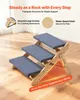 Schody dla psów VEVOR 510 x 470 x 370 mm, 3-stopniowe Podgląd zdjęcia produktu 4